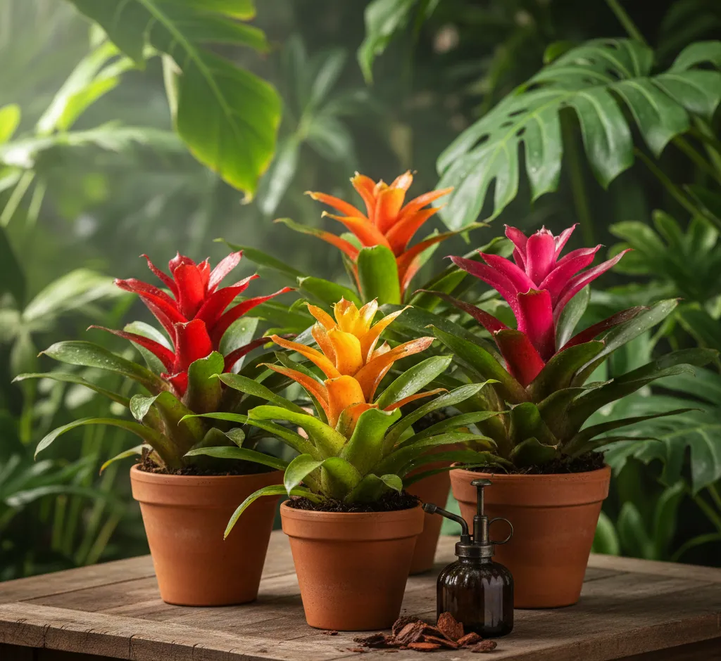 Die Guzmania: Pflegeleichte Eleganz und exotische Farbenpracht für Ihr Zuhause