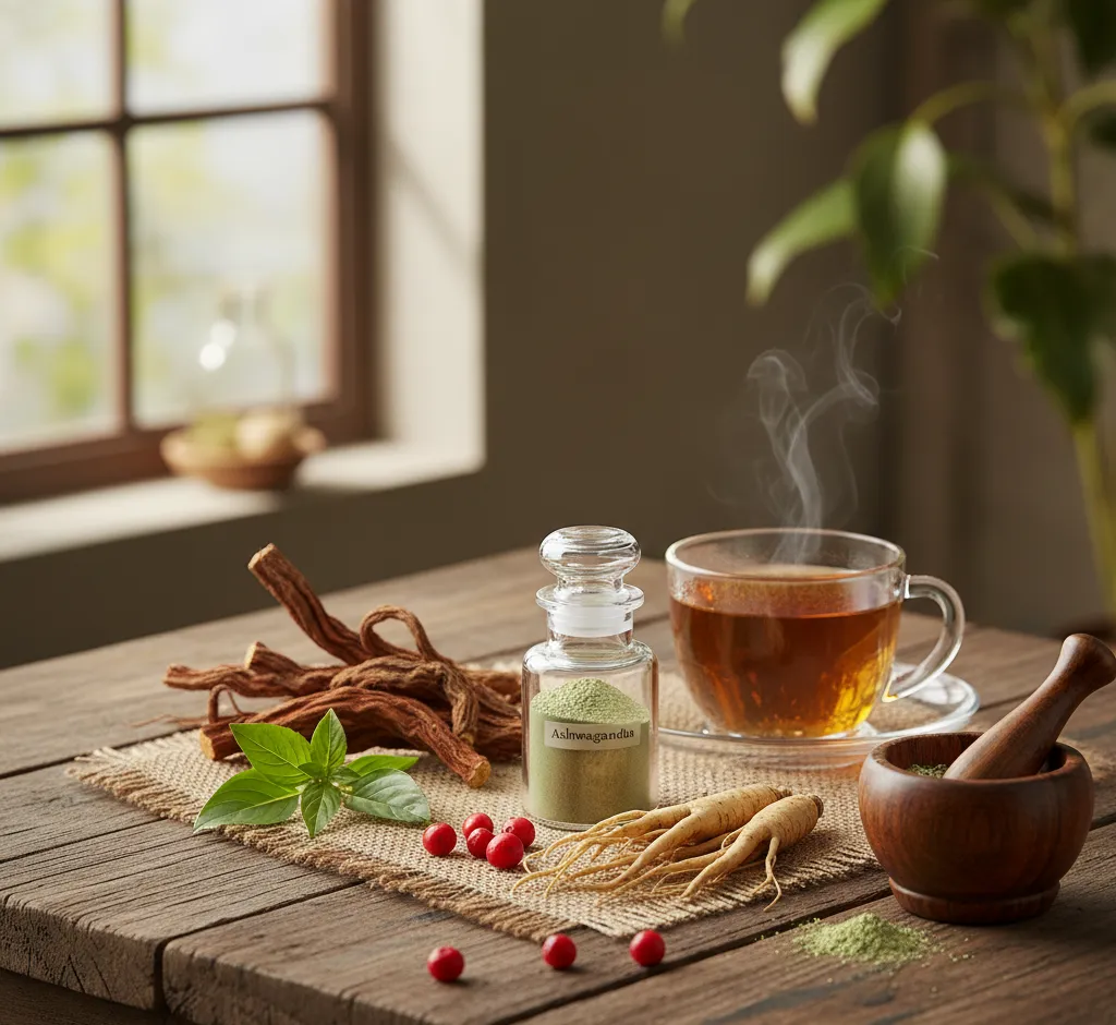 Die Kraft der Adaptogene: Natürliche Helfer für effektiven Stressabbau und innere Balance