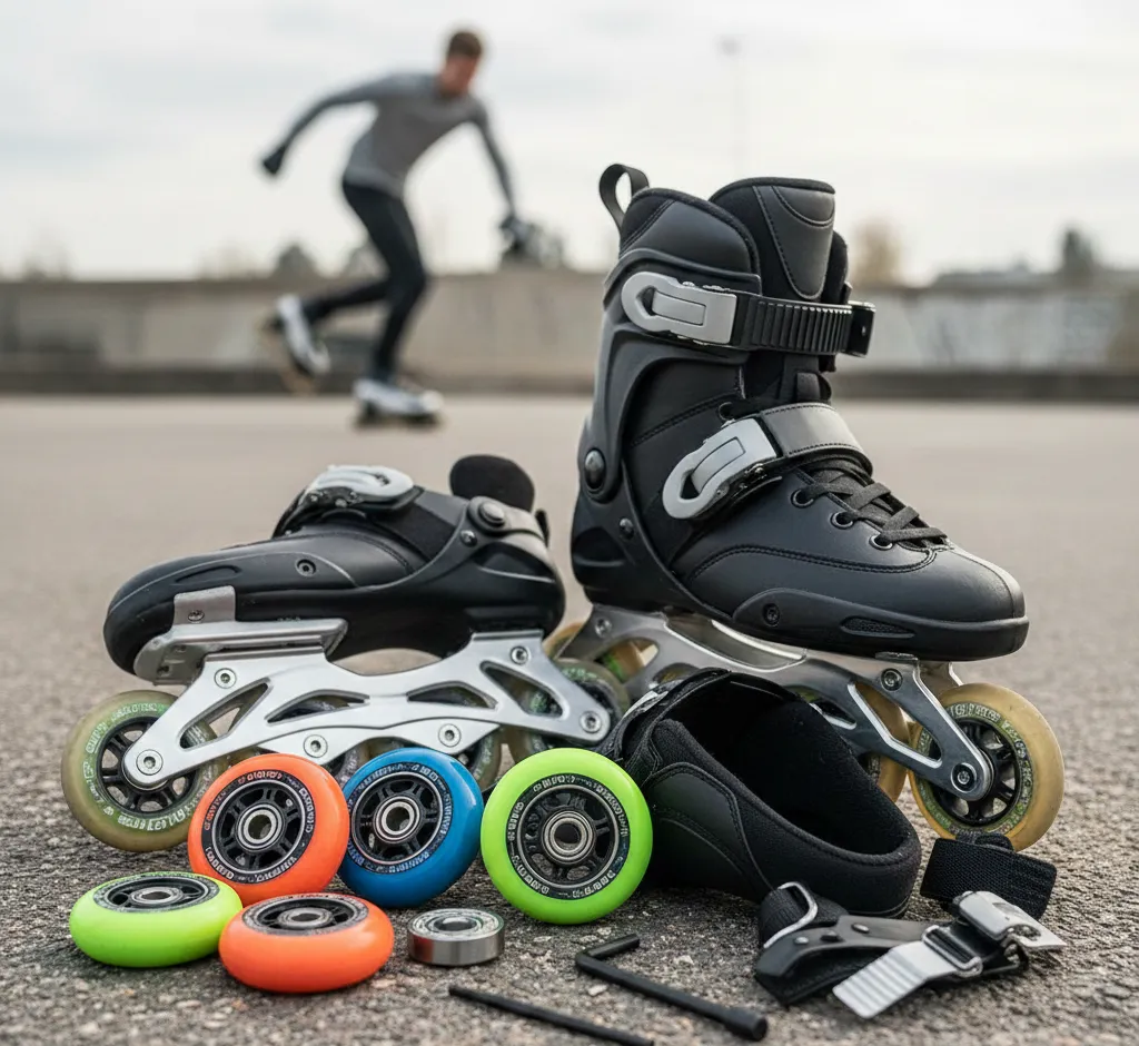 Die Kunst der Anpassung: Austauschbare Teile bei High-End-Skates für maximale Performance und Langlebigkeit