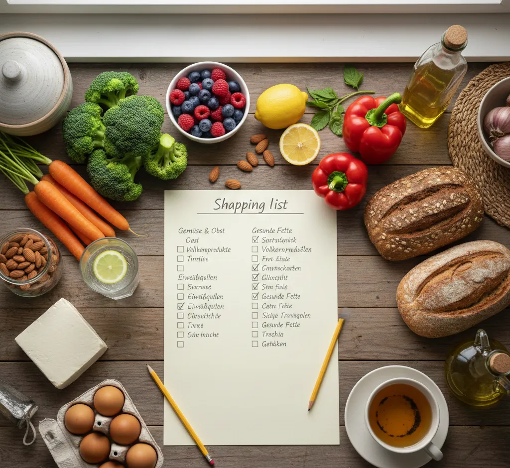 Die perfekte Einkaufsliste: Gesunde Zutaten für deinen Alltag