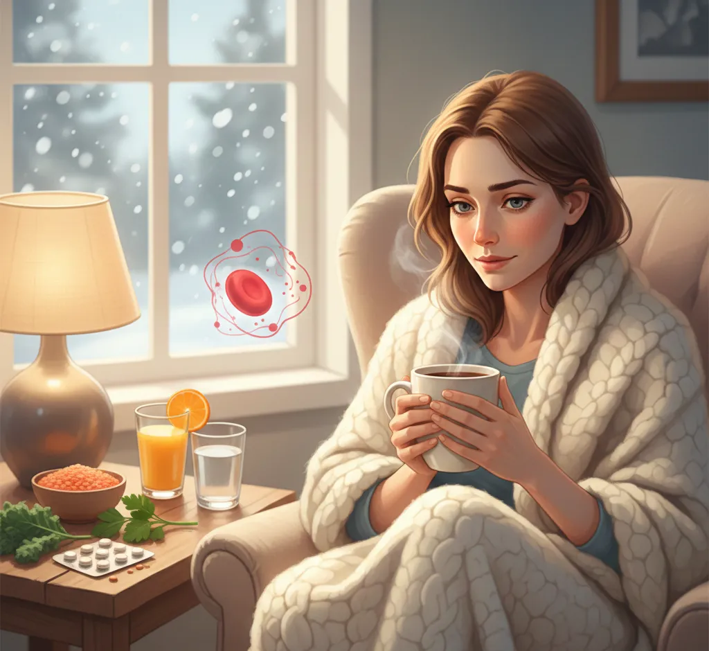 Eisenmangel im Winter erkennen: Symptome, Ursachen und was wirklich hilft