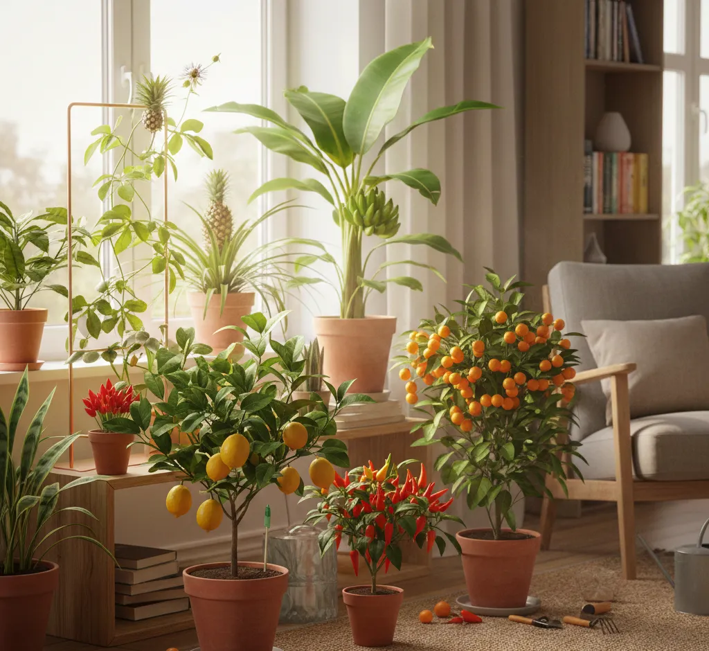 Exotische Ernte für Zuhause: Die besten Zimmerpflanzen mit essbaren Früchten