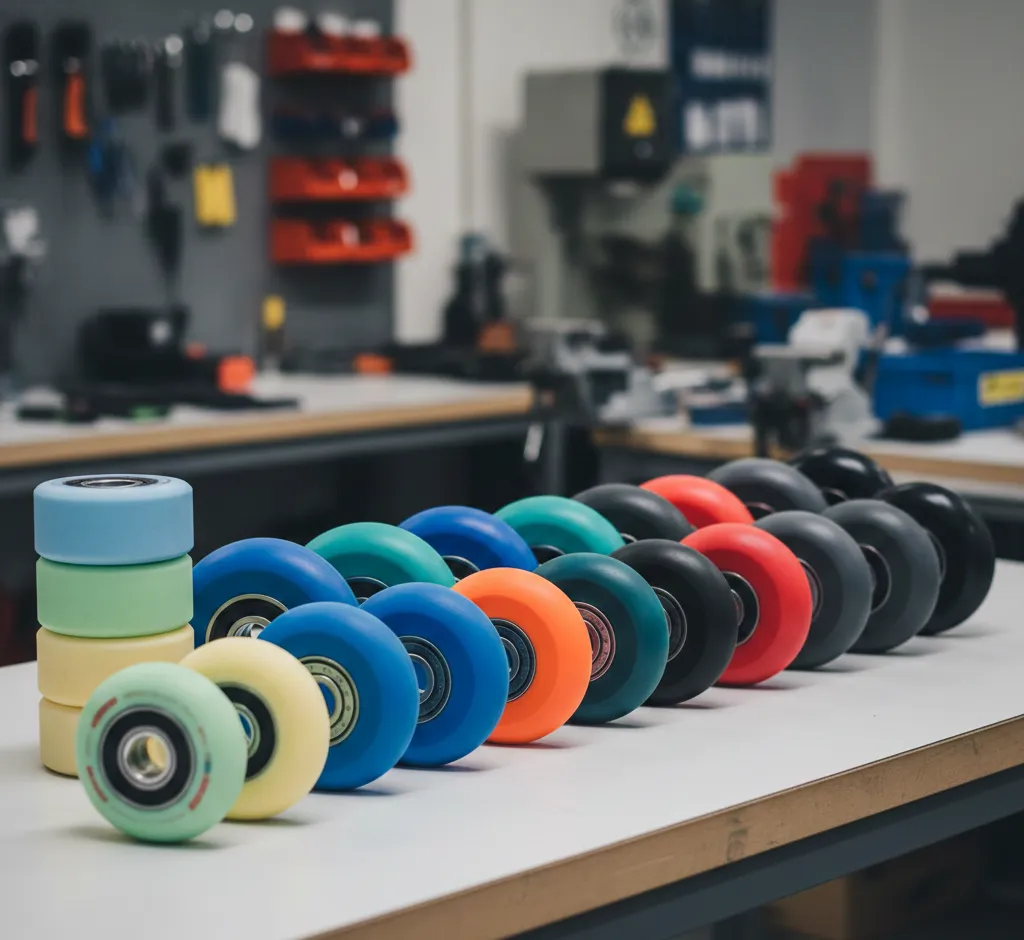 Farbcodierung der Rollenhärte: So lesen und nutzen Sie Farbmarkierungen richtig