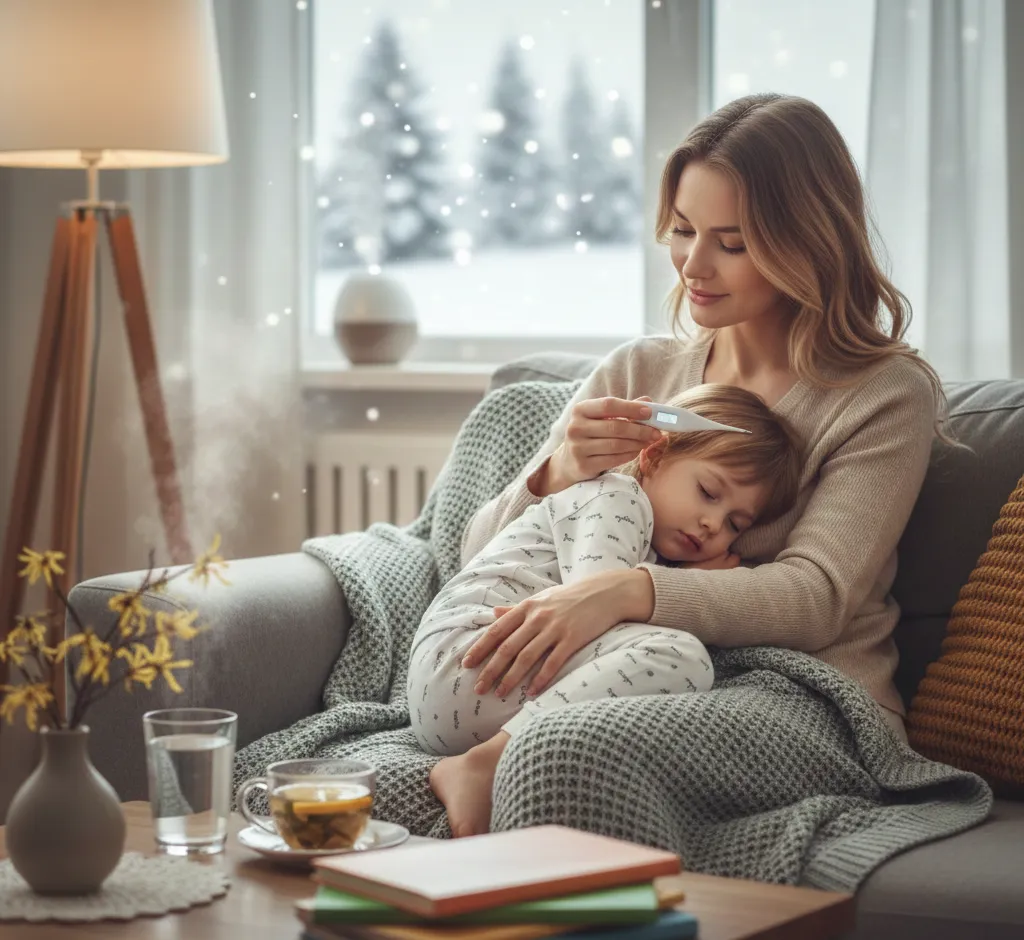 Fieber im Winter: Richtig messen, sicher behandeln und Warnzeichen erkennen