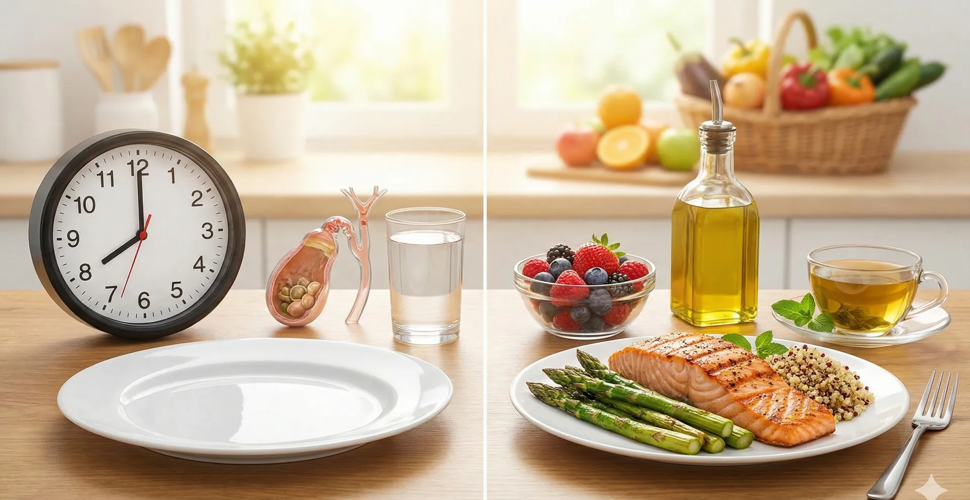 Gesund Fasten: Wie du Gallensteine vermeidest