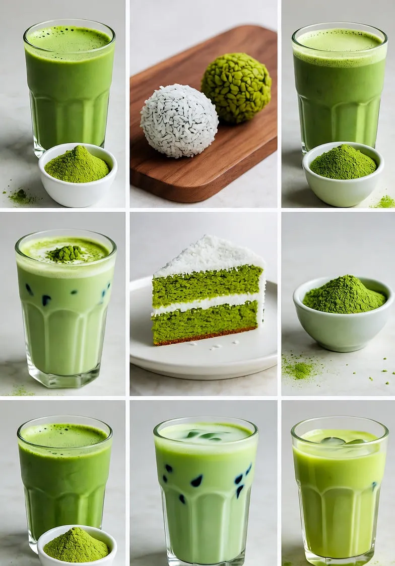 Gesunde und Köstliche Rezepte mit Matcha und Kokos: Grüne Power für Jeden Tag