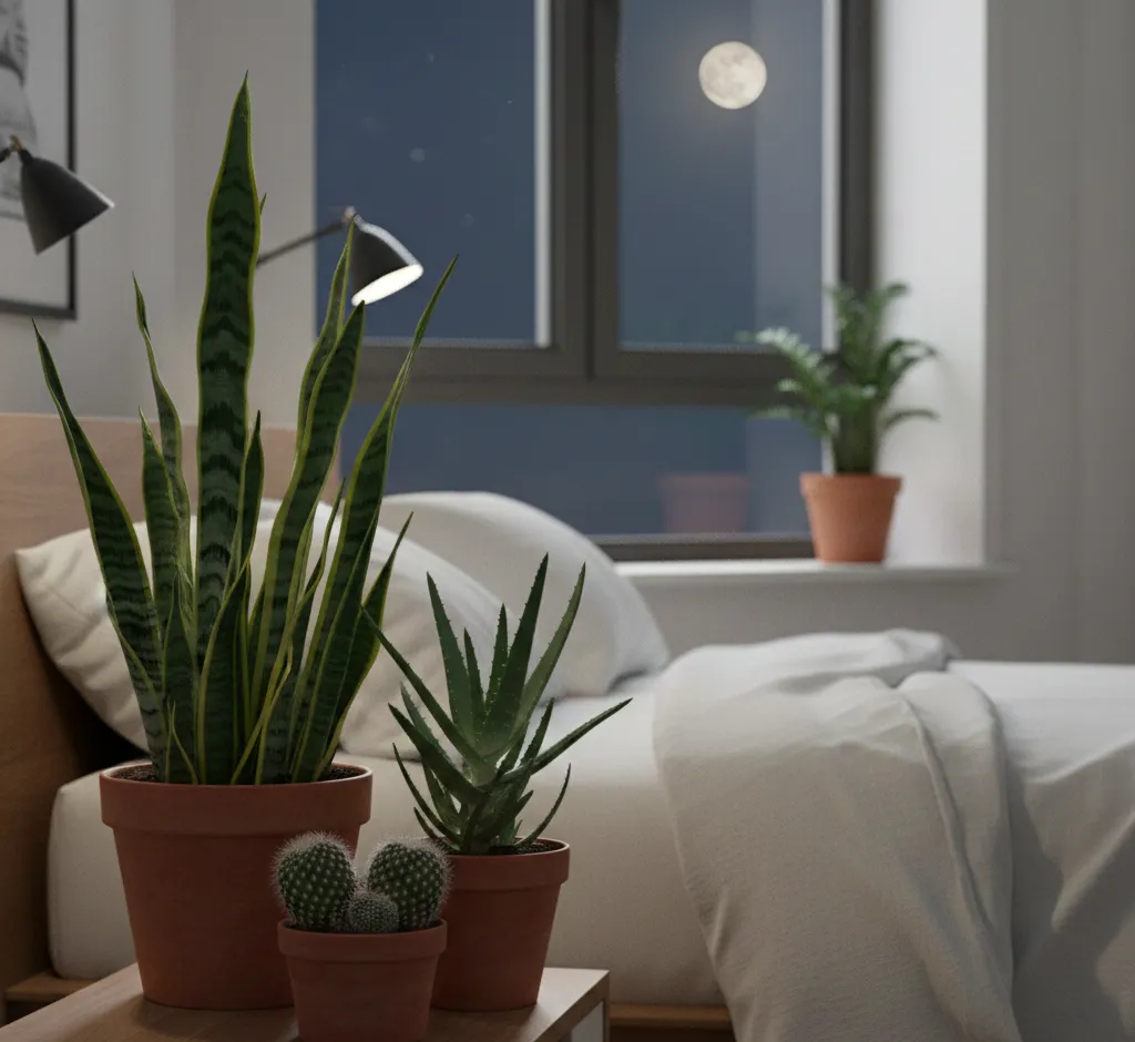 Grüne Nachtwächter: Zimmerpflanzen, die nachts CO₂ binden und Ihre Luftqualität verbessern