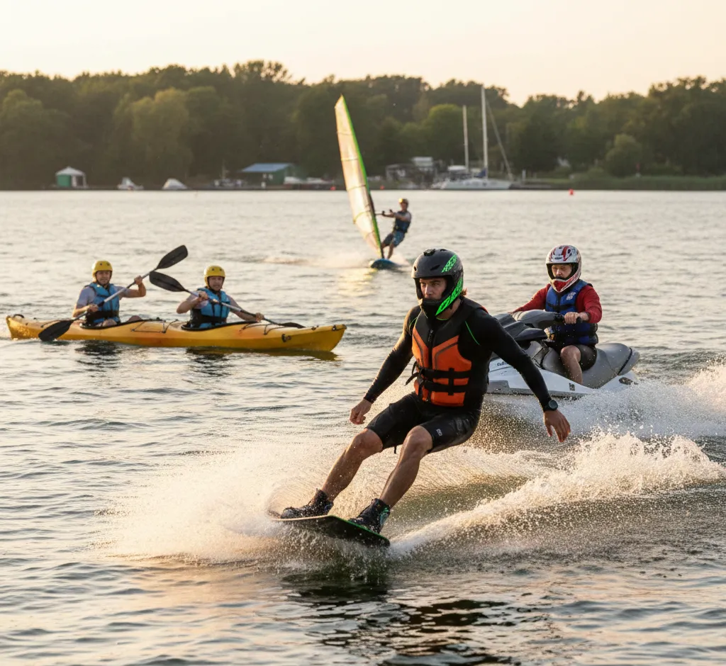 Helm und Prallschutzweste: Sicher auf dem Wasser unterwegs