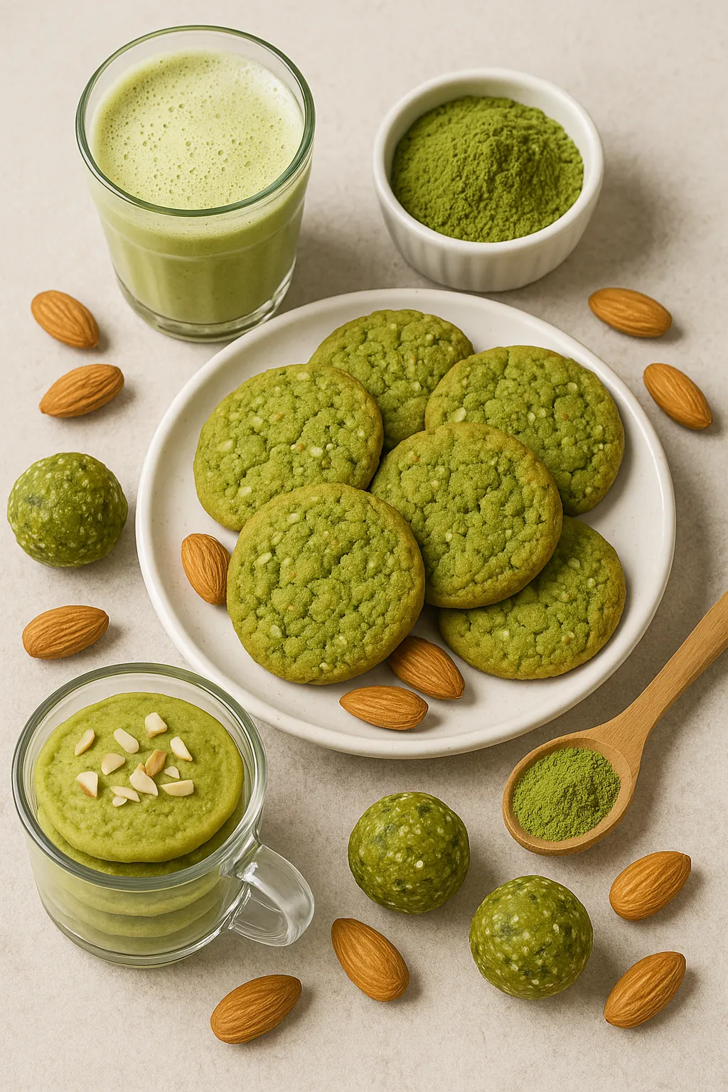 Himmlische Kombination: Matcha und Mandeln – Kreative Rezepte für Genuss und Energie