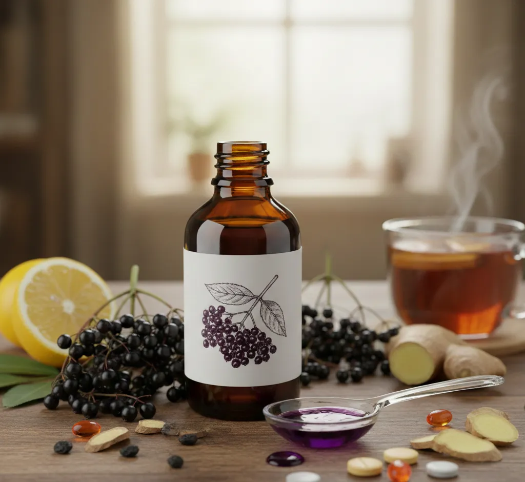 Holunderbeeröl Immun Boost: Der natürliche Schutzschild für dein Immunsystem