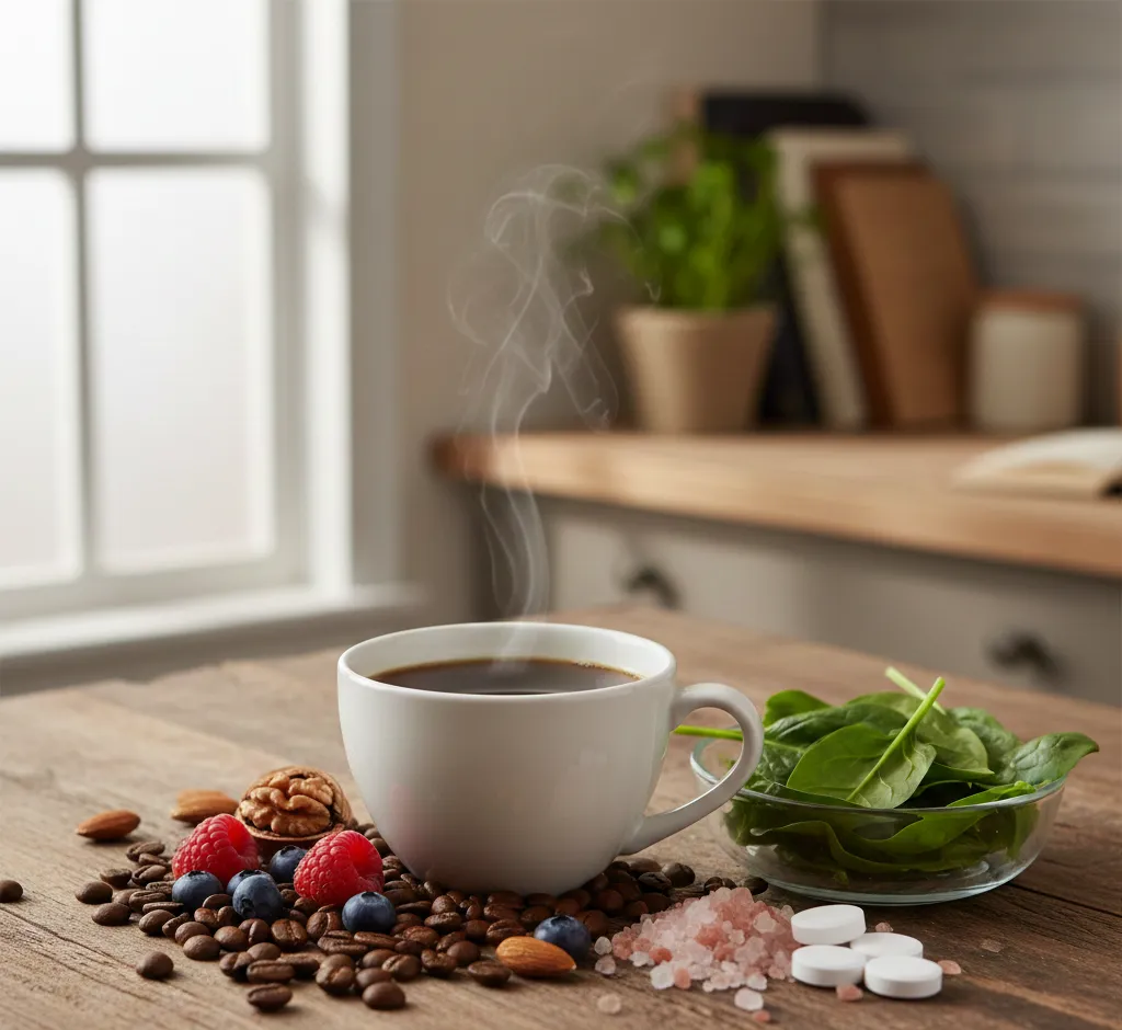 Kaffee als Mineralstoff-Lieferant: Wie deine tägliche Tasse mehr kann als nur wach machen