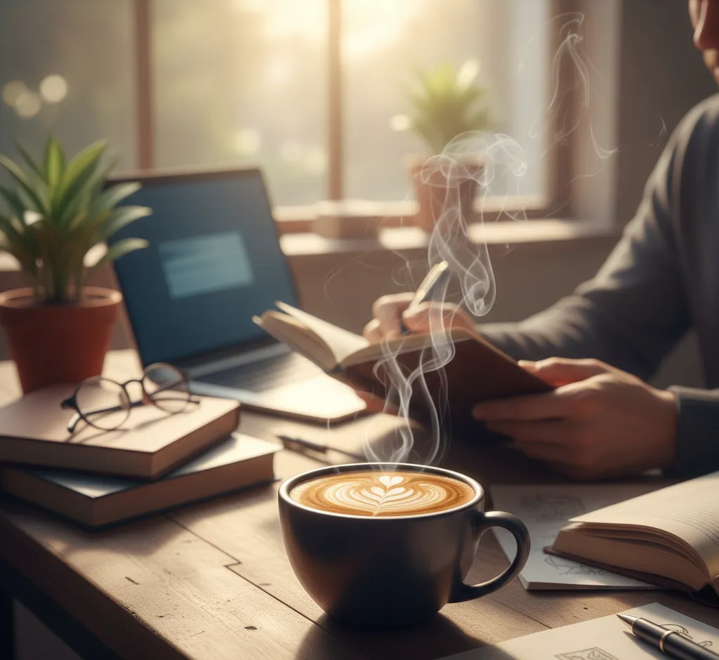 Kaffee und Stress: Wie die tägliche Tasse unser Gehirn beruhigt und die Stimmung aufhellt