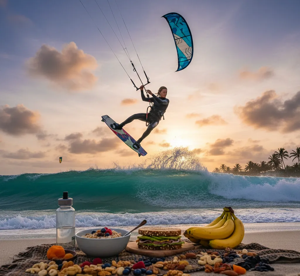 Kitesurfen & Ernährung: So tankst du maximale Energie für Wind und Wellen