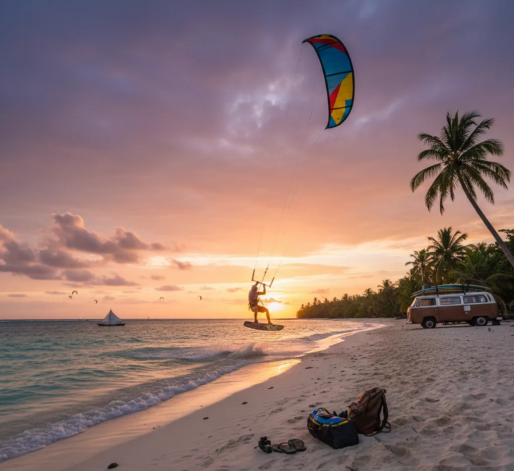 Kitesurfen weltweit: Der komplette Reise-Guide für Einsteiger und Fortgeschrittene