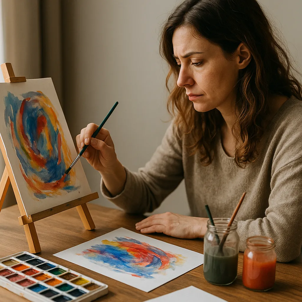 Kunsttherapie als Weg aus der Depression: Heilung durch kreative Ausdruckskraft