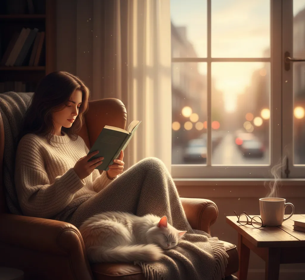 Lesen zur Entspannung: Wie Bücher Körper und Geist zur Ruhe bringen