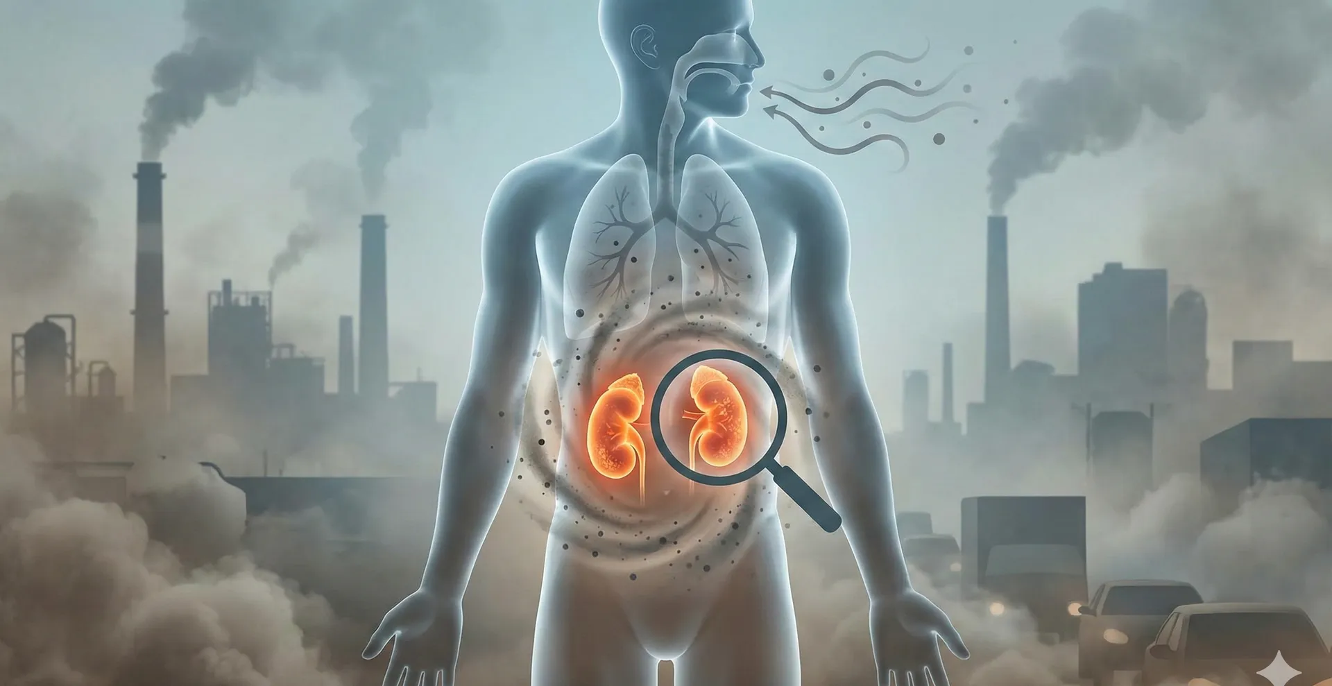 Luftschadstoffe und Nierenschäden: Wie verschmutzte Luft unsere Nieren belastet