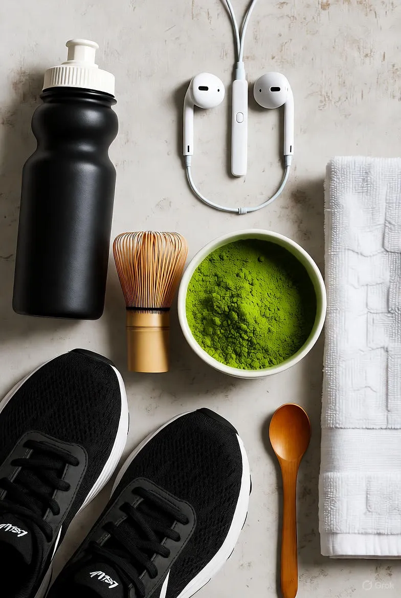 Matcha: Der grüne Verbündete gegen Stress beim Sport