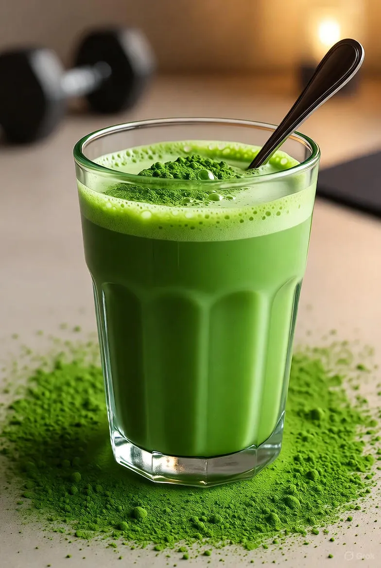 Matcha-Latte: Der ideale Energieschub für dein Abend-Training