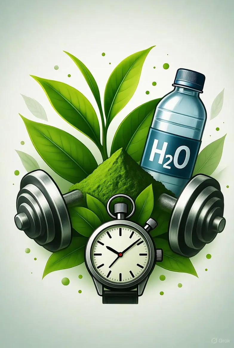 Matcha und Muskelregeneration: Der grüne Booster für deine Fitnessroutine