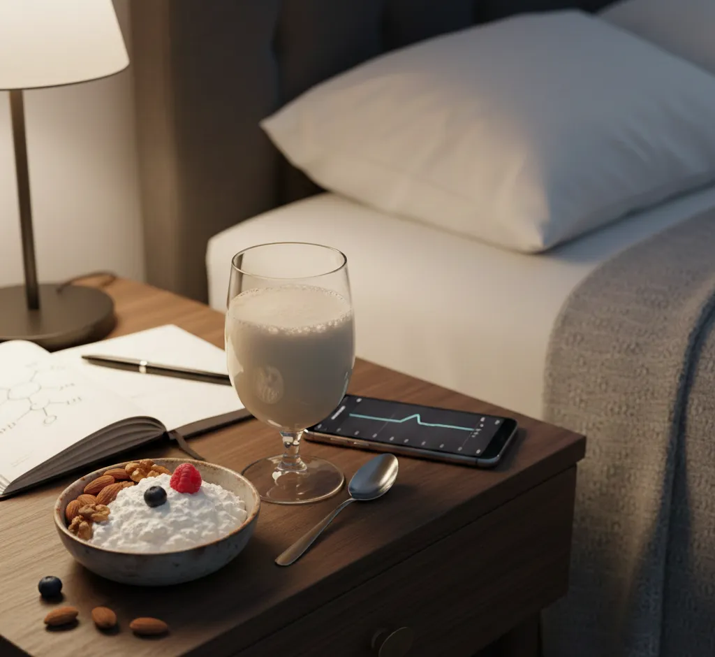 Nächtliche Balance: Wie Protein vor dem Schlafengehen Ihren Blutzuckerspiegel beeinflusst