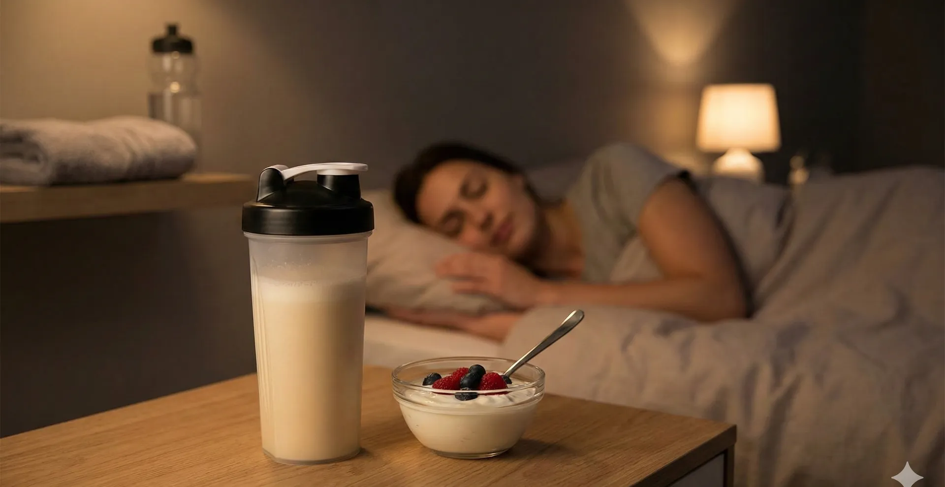 Nachtprotein für intensives Training: So unterstützt es Muskelaufbau und Regeneration