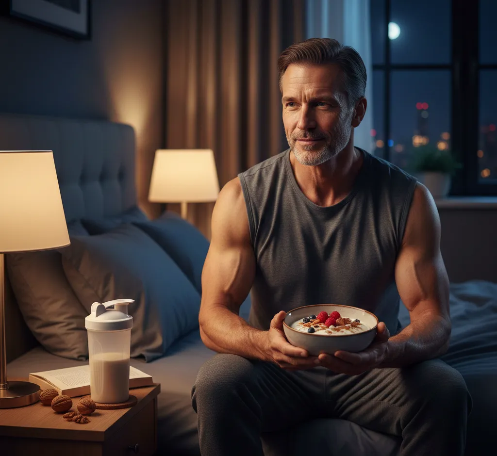Optimale Proteindosierung nachts: So nutzt du den Schlaf für maximalen Muskelaufbau