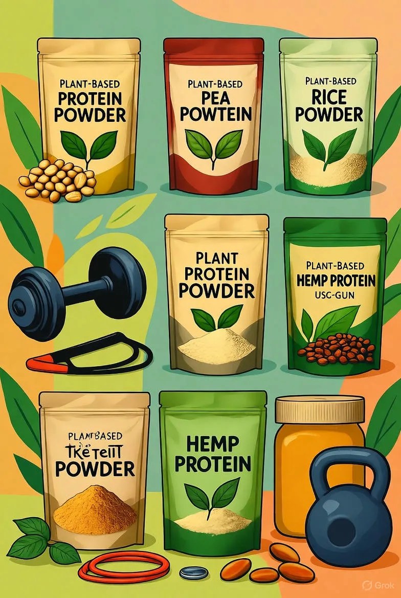 Pflanzliche Proteinpulver im Test 2025: Die besten veganen Shakes für Muskelaufbau und mehr