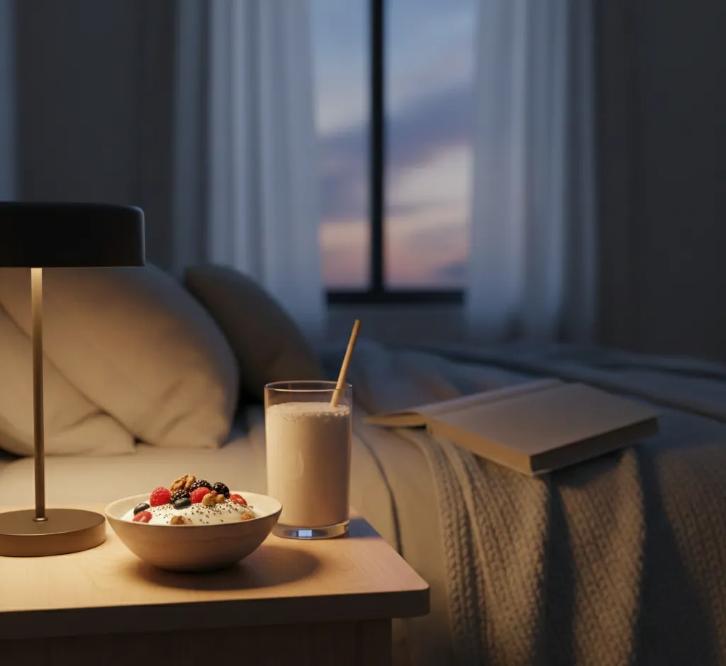 Protein vor dem Schlaf: Wie die richtige Abendroutine Stress reduziert und Regeneration maximiert