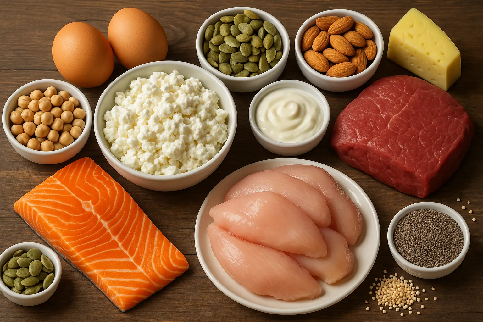 Proteine in der täglichen Ernährung: Bedeutung, Quellen und praktische Tipps