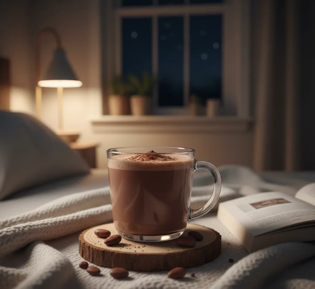 Proteinshake mit Kakao vor dem Schlafengehen: Genuss, Regeneration und besserer Schlaf?