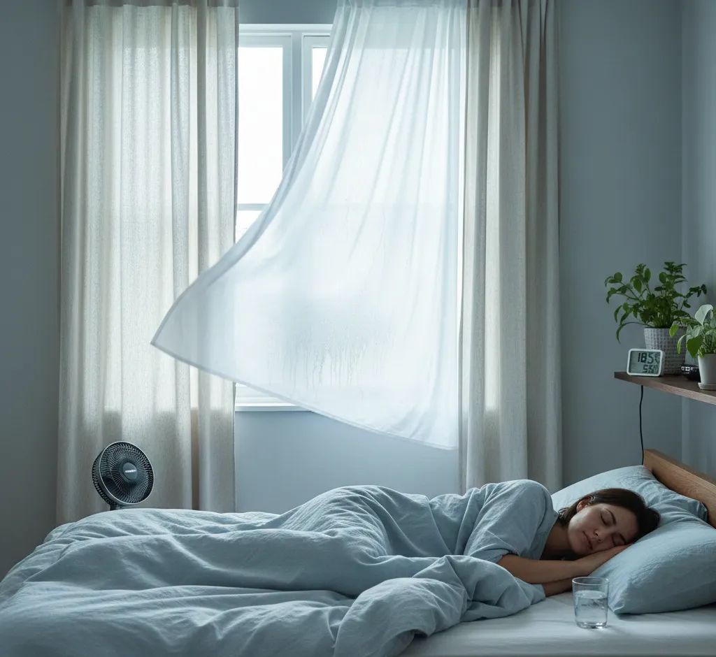 Schlafzimmer kühl halten: So schläfst du endlich wieder richtig gut