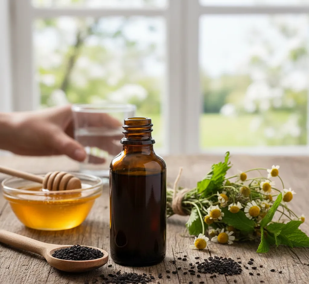 Schwarzkümmelöl bei Allergien: Wirkung, Anwendung und Risiken