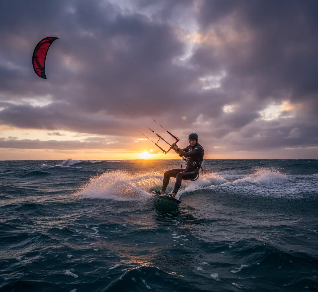 Starkwind-Kiten meistern: Der ultimative Guide für Kitesurfen bei extremen Bedingungen
