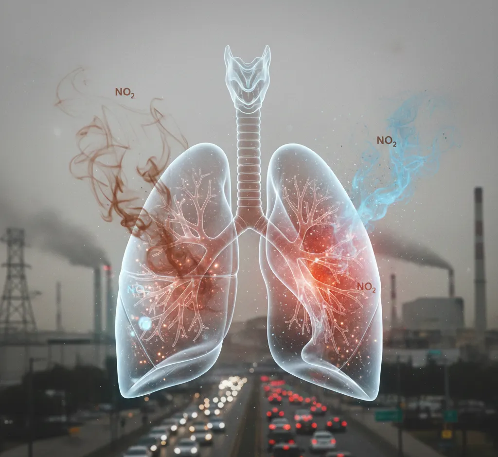 Stickoxide und Lungenfunktion: Wie NOx unsere Atemwege schädigt und was Sie dagegen tun können