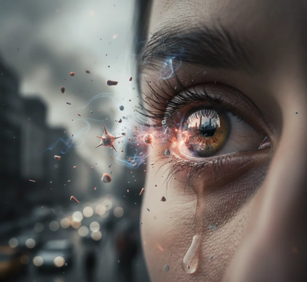 Unsichtbare Gefahr: Wie Luftverschmutzung unsere Sehkraft bedroht