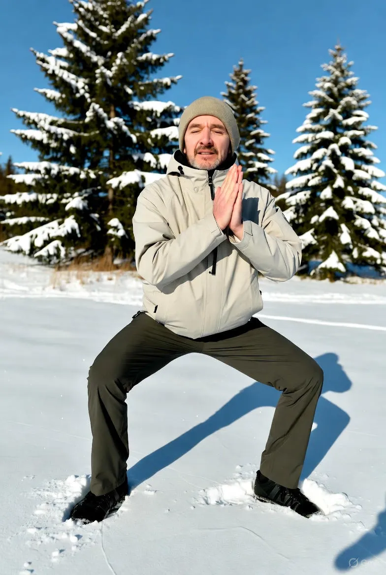 Wärmendes Yoga im Winter: Übungen, die den Körper von innen erhitzen