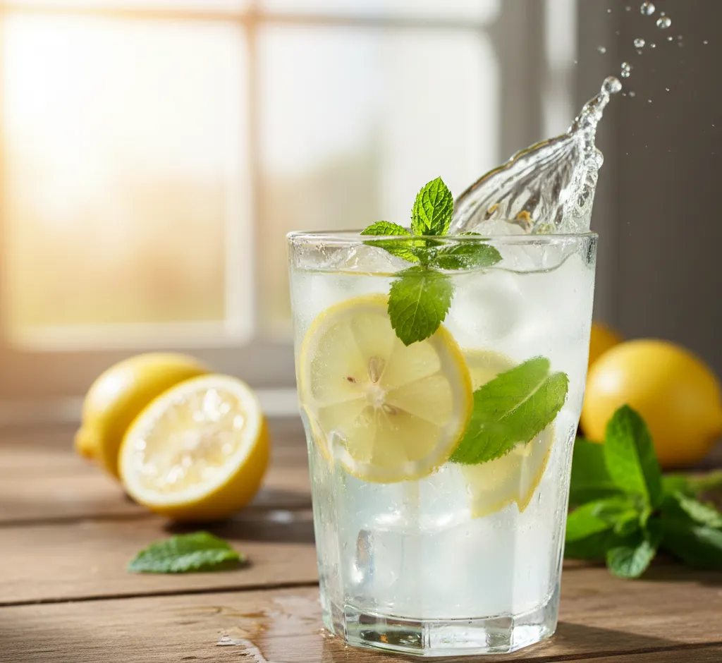 Wasser mit Zitrone als natürlicher Wachmacher: Frischer Start in den Tag