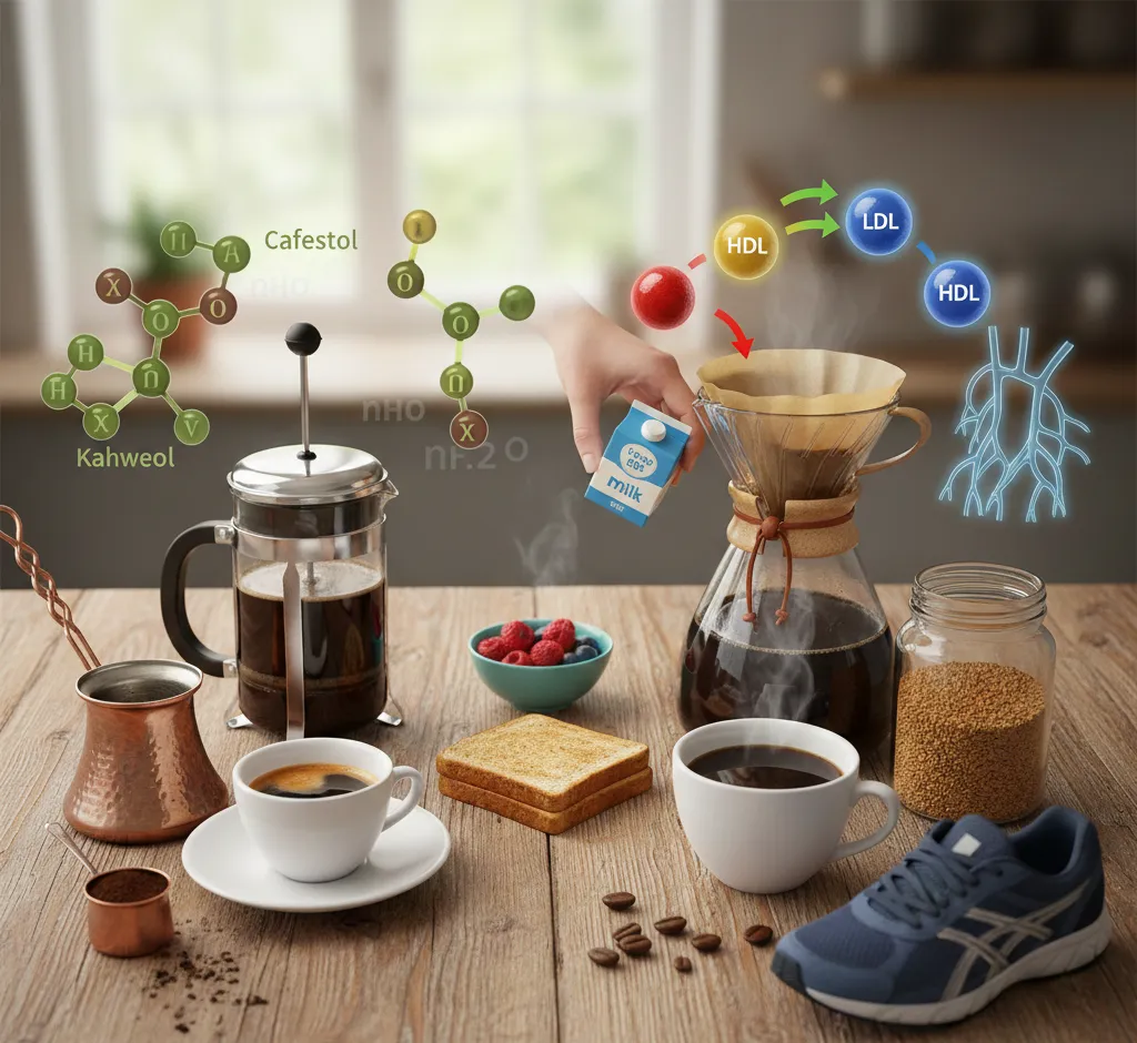 Wie Koffein die Cholesterinwerte beeinflussen kann: Risiko oder Mythos?
