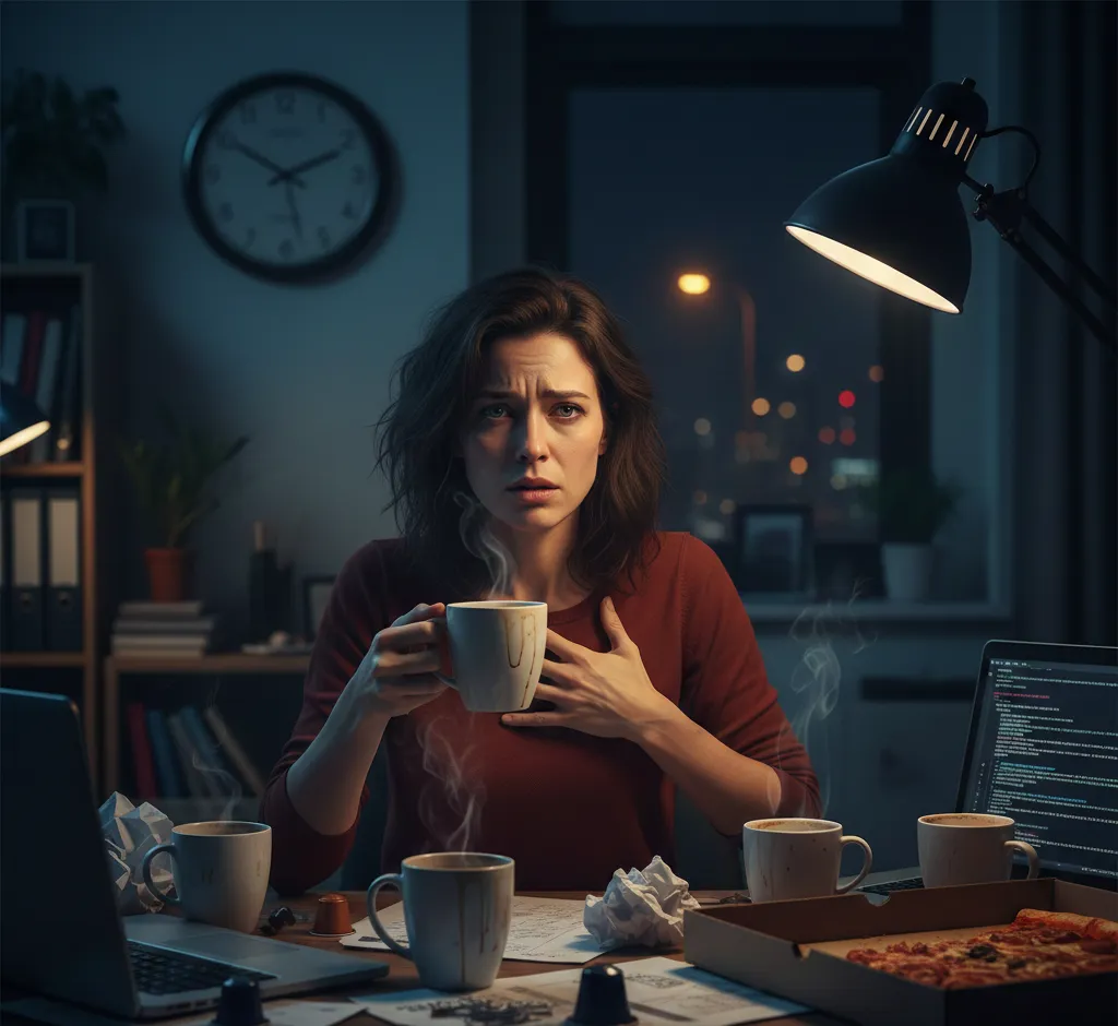 Zu viel Kaffee? Wie Überkonsum zu Nervosität und innerer Unruhe führt